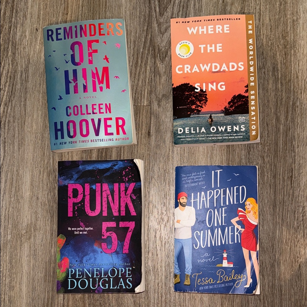 Set of Four Popular Novels
